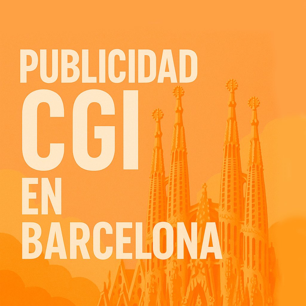 Publicidad CGI en Barcelona: cómo sobresalir en un entorno visualmente competitivo