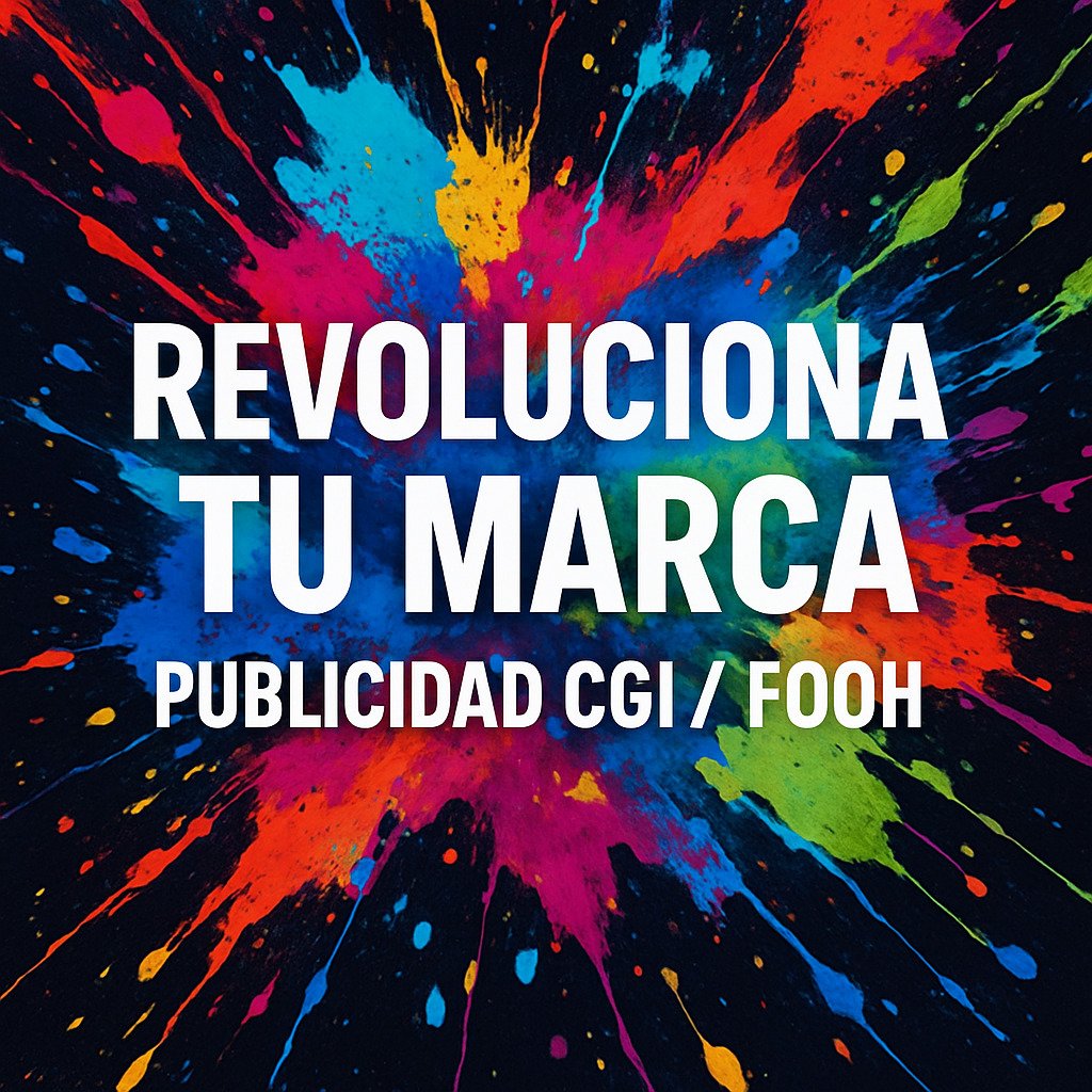 Revoluciona Tu Marca con Publicidad CGI / FOOH: El Futuro Visual Ya Está Aquí